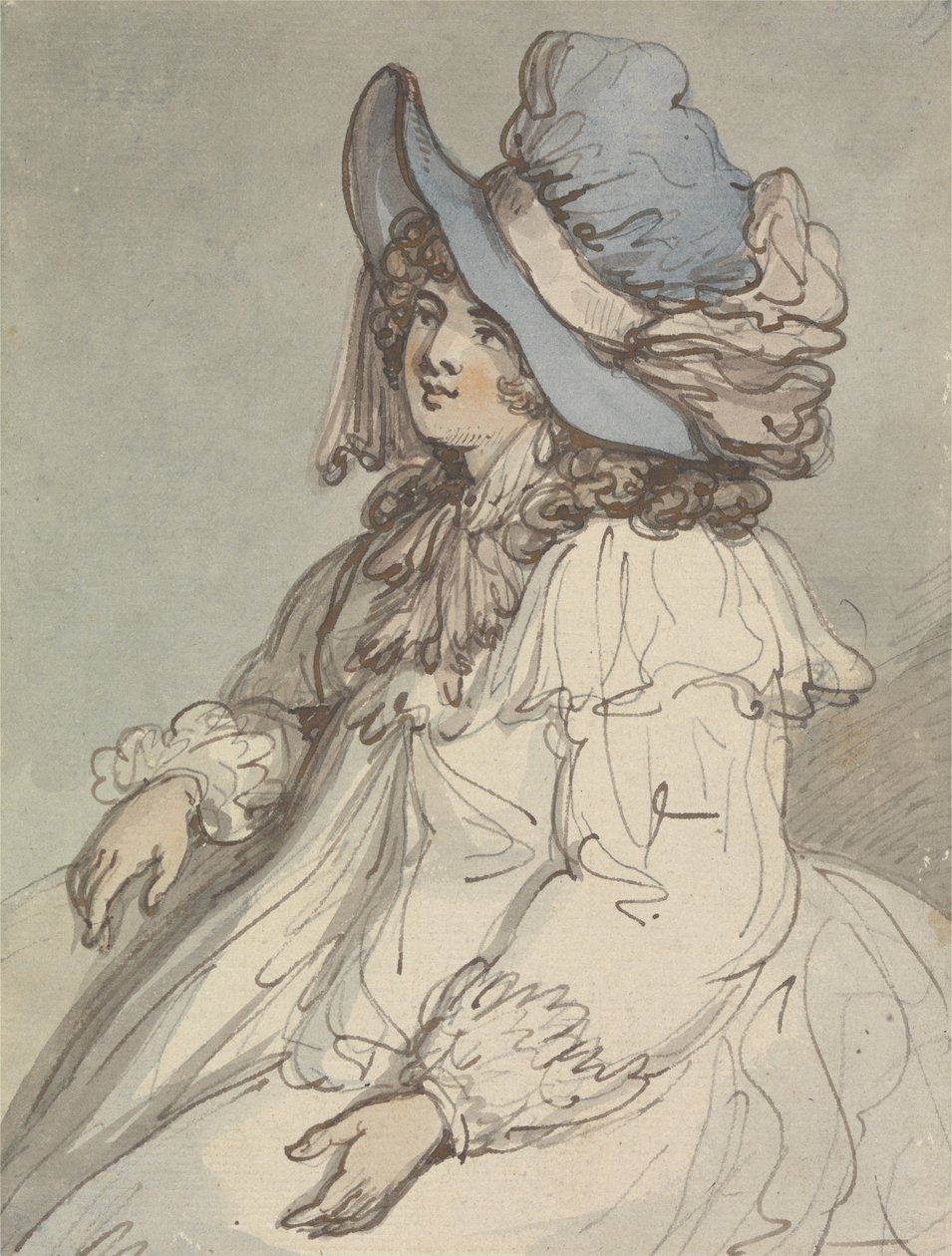 A Senhora da Ópera de Thomas Rowlandson