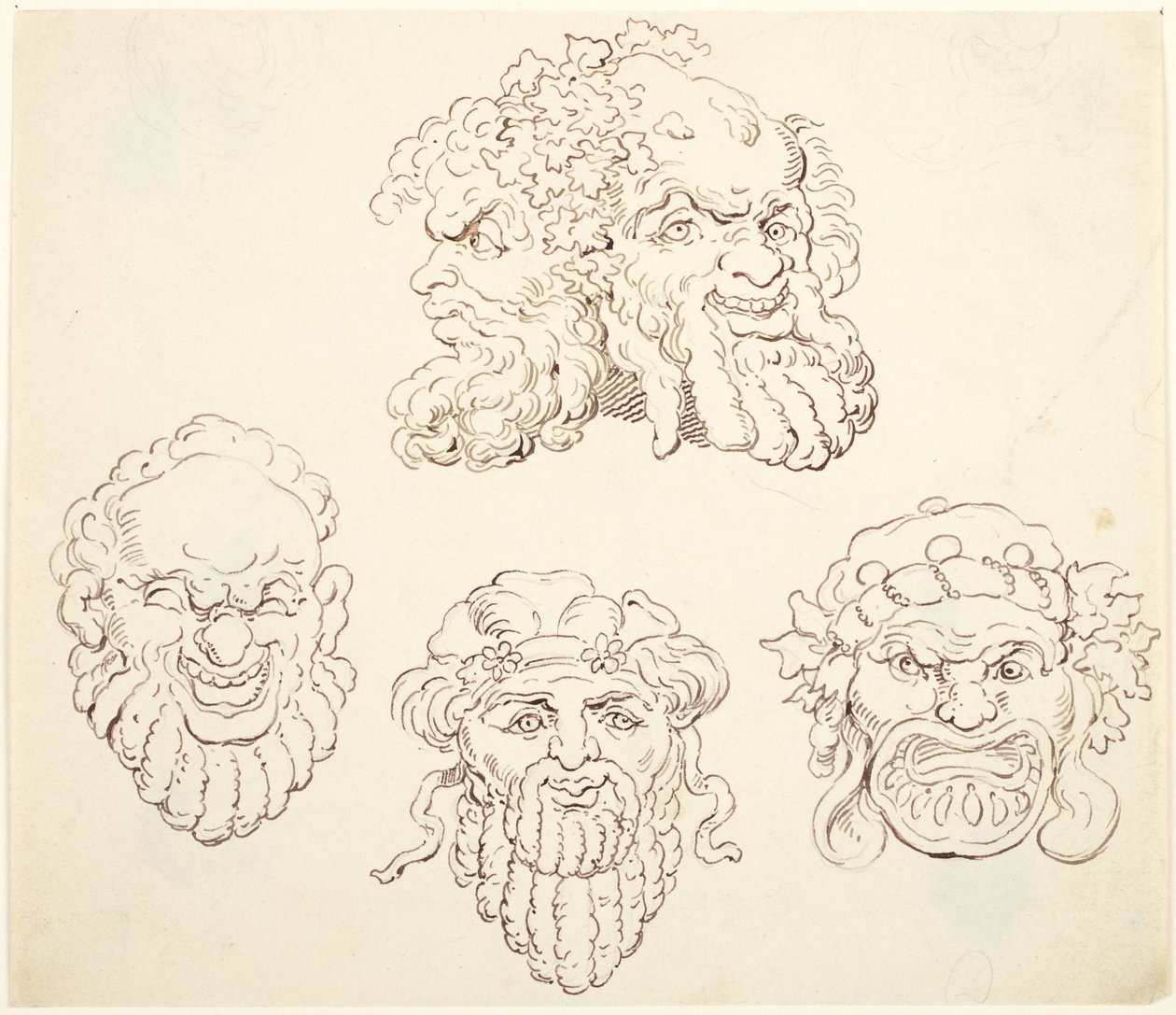Máscaras de Thomas Rowlandson