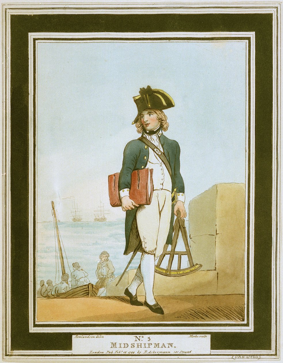Marinheiro de Thomas Rowlandson