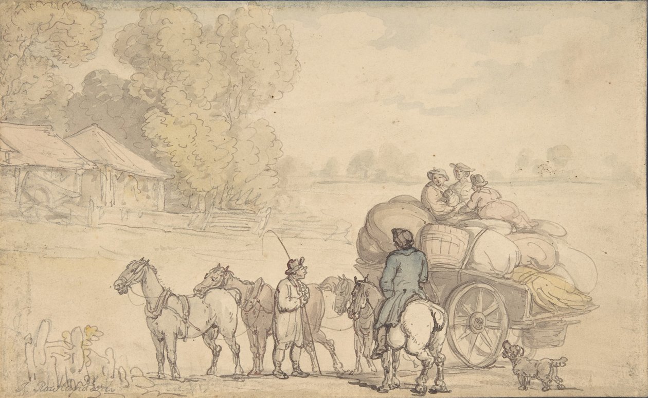 Migrantes, 1780-1827. de Thomas Rowlandson