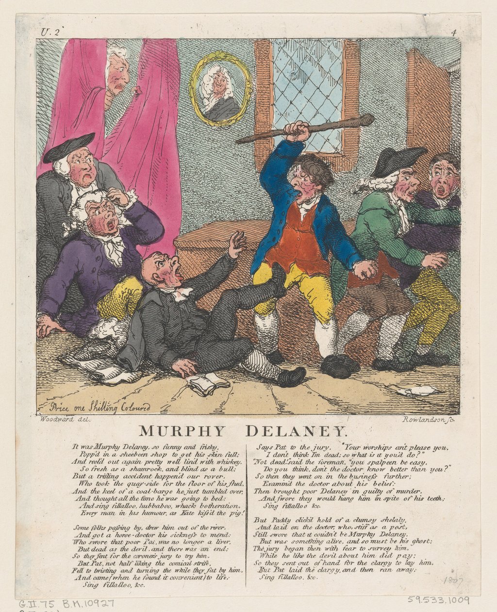 Murphy Delaney, 15 de Junho de 1807., 15 de Junho de 1807. de Thomas Rowlandson