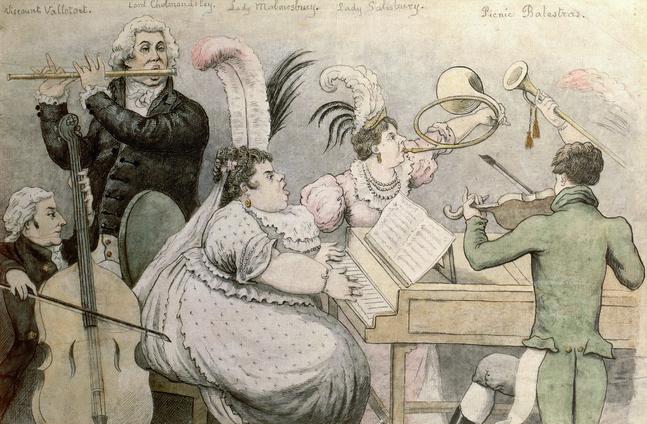Festa musical de Thomas Rowlandson