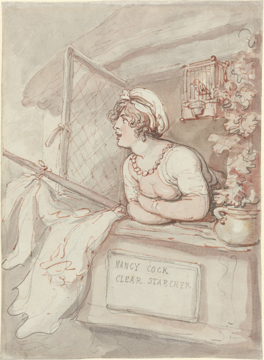 Nancy Cock - Clear Starcher de Thomas Rowlandson
