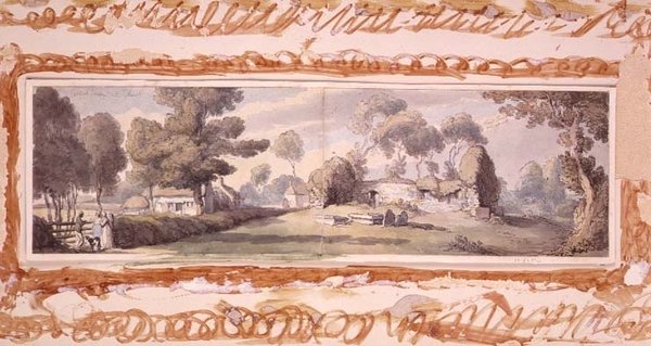 Igreja Velha, Newtown, Isle of Wight de Thomas Rowlandson
