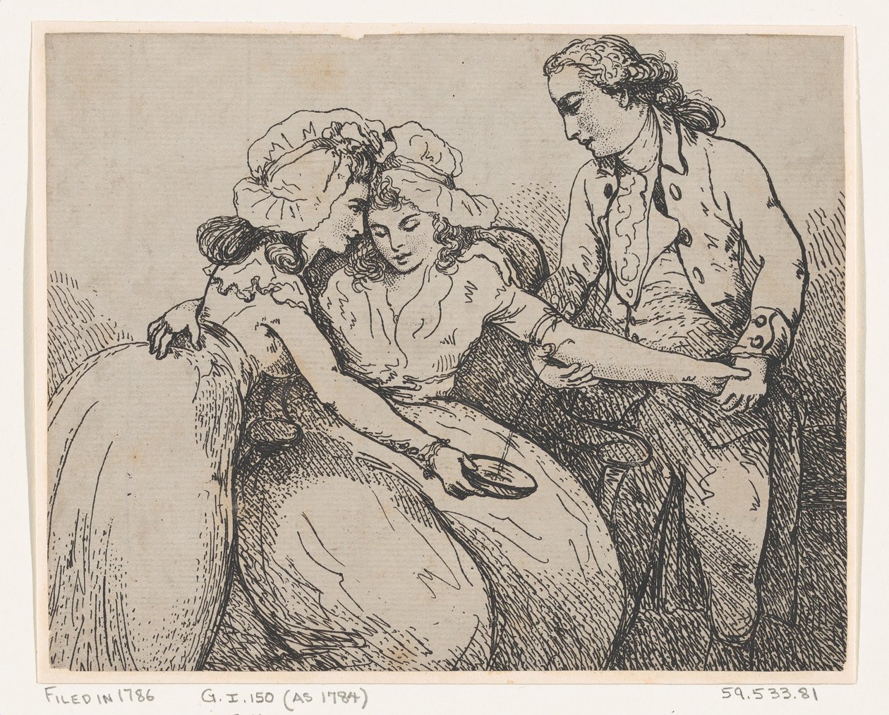 Abrir uma veia de Thomas Rowlandson
