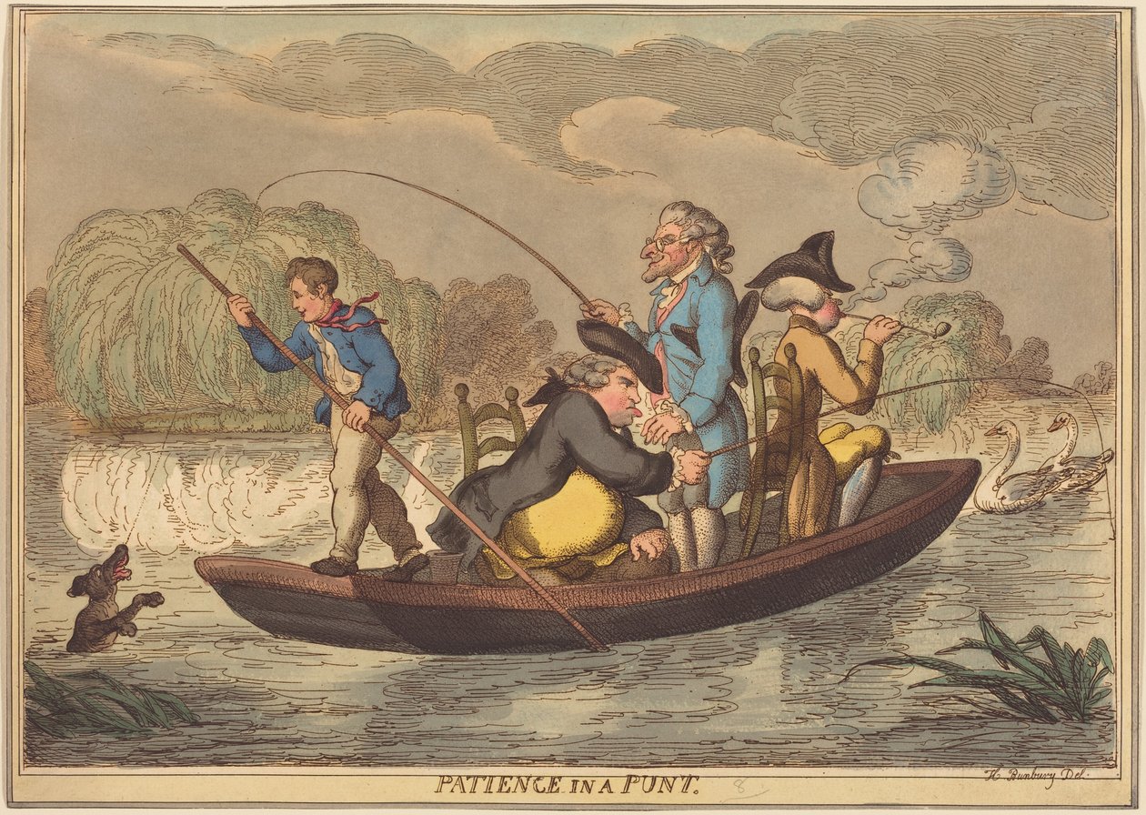 Paciência numa aposta de Thomas Rowlandson
