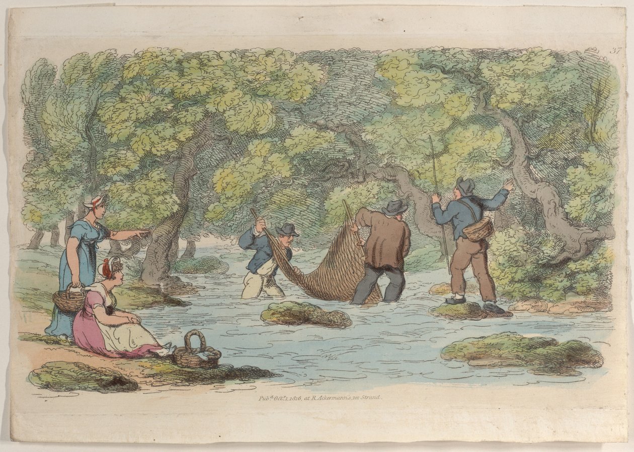 Placa 37, de World in Miniature, 1816., 1816. de Thomas Rowlandson