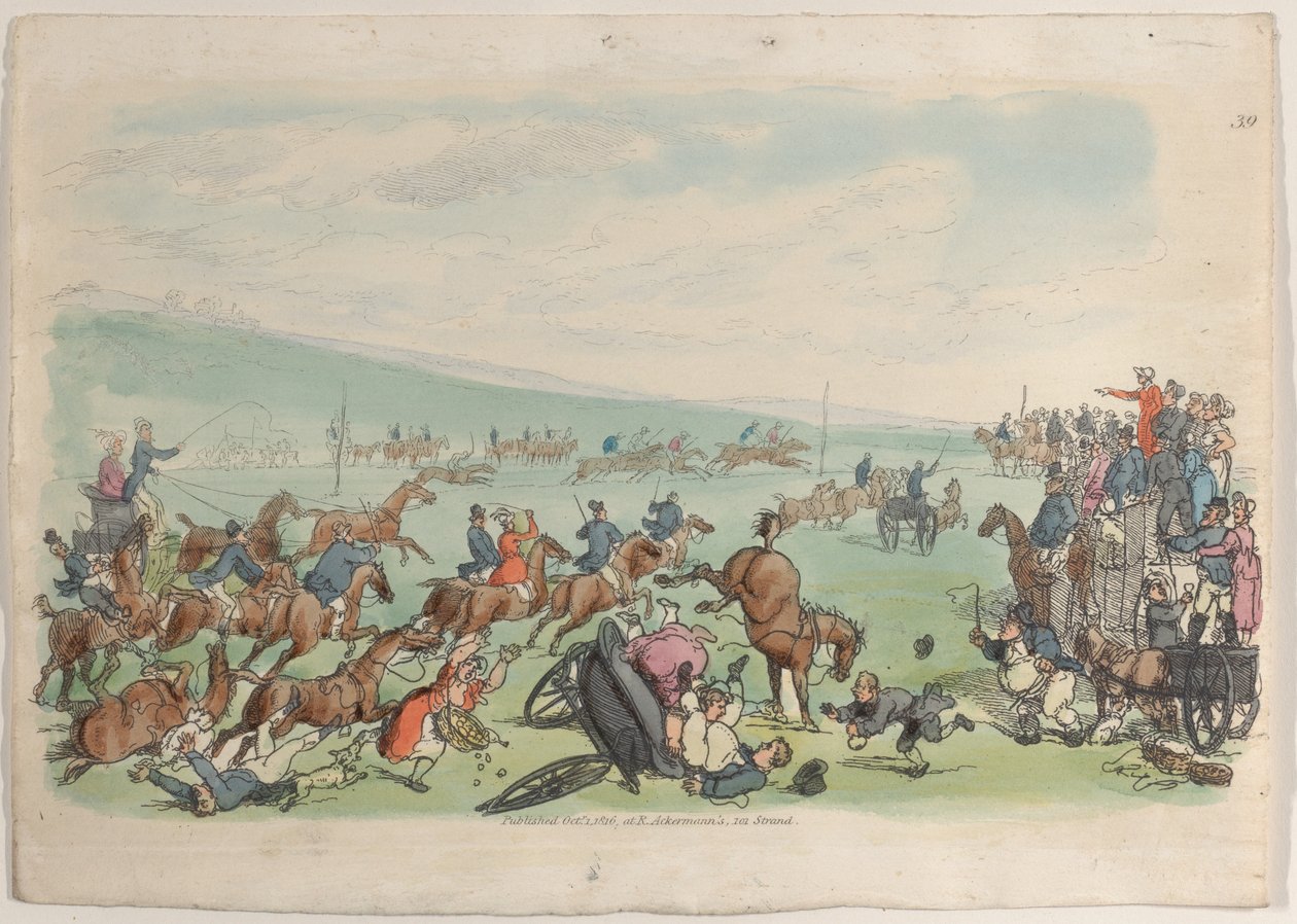Placa 39, de World in Miniature, 1816., 1816. de Thomas Rowlandson