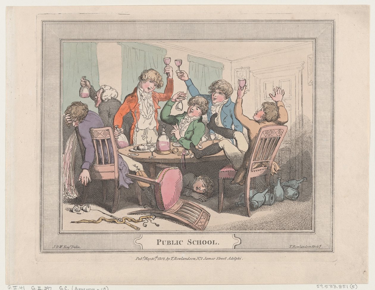 Escola Pública, 10 de maio de 1802., 10 de maio de 1802. de Thomas Rowlandson