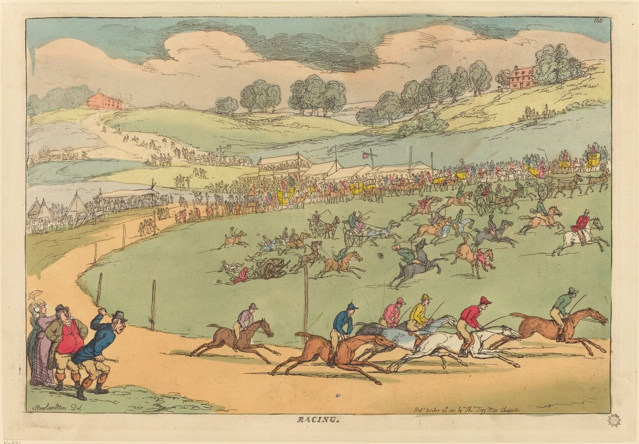Corrida de Thomas Rowlandson