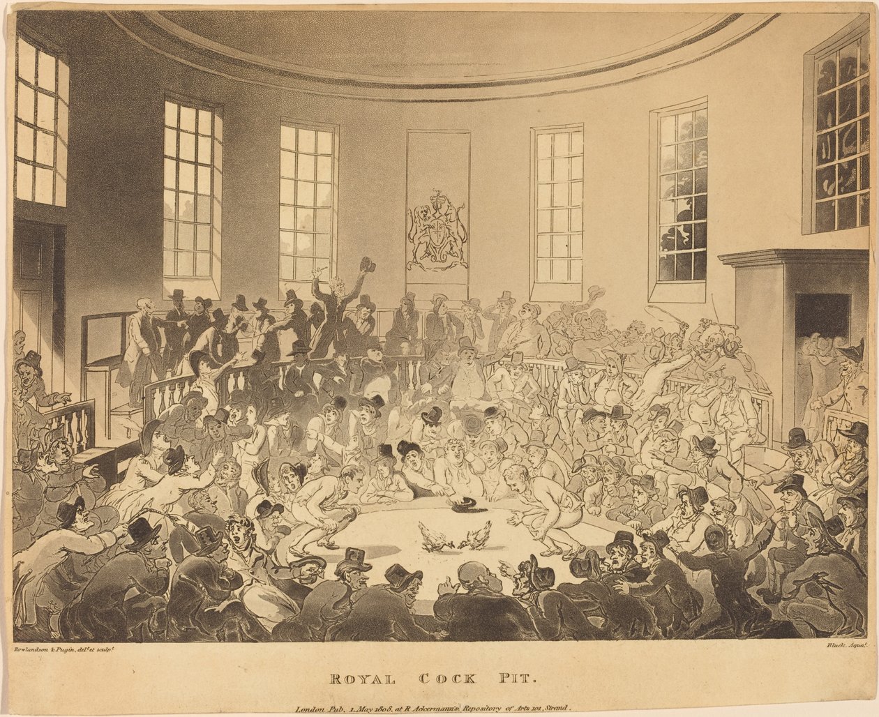 Cabine Real de Thomas Rowlandson