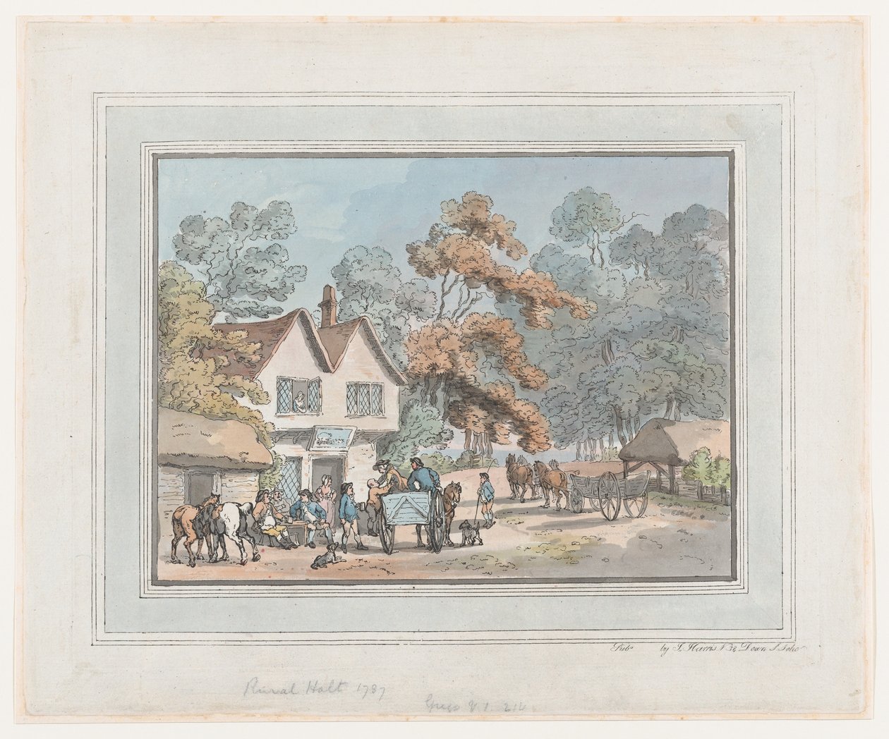 Parada Rural, 1787., 1787. de Thomas Rowlandson