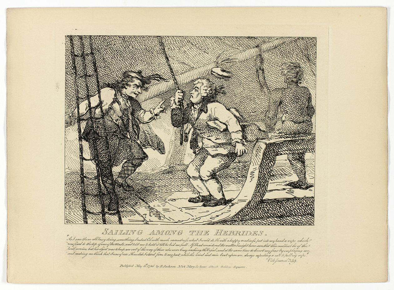 Sailing Among the Hebrides, de Boswell