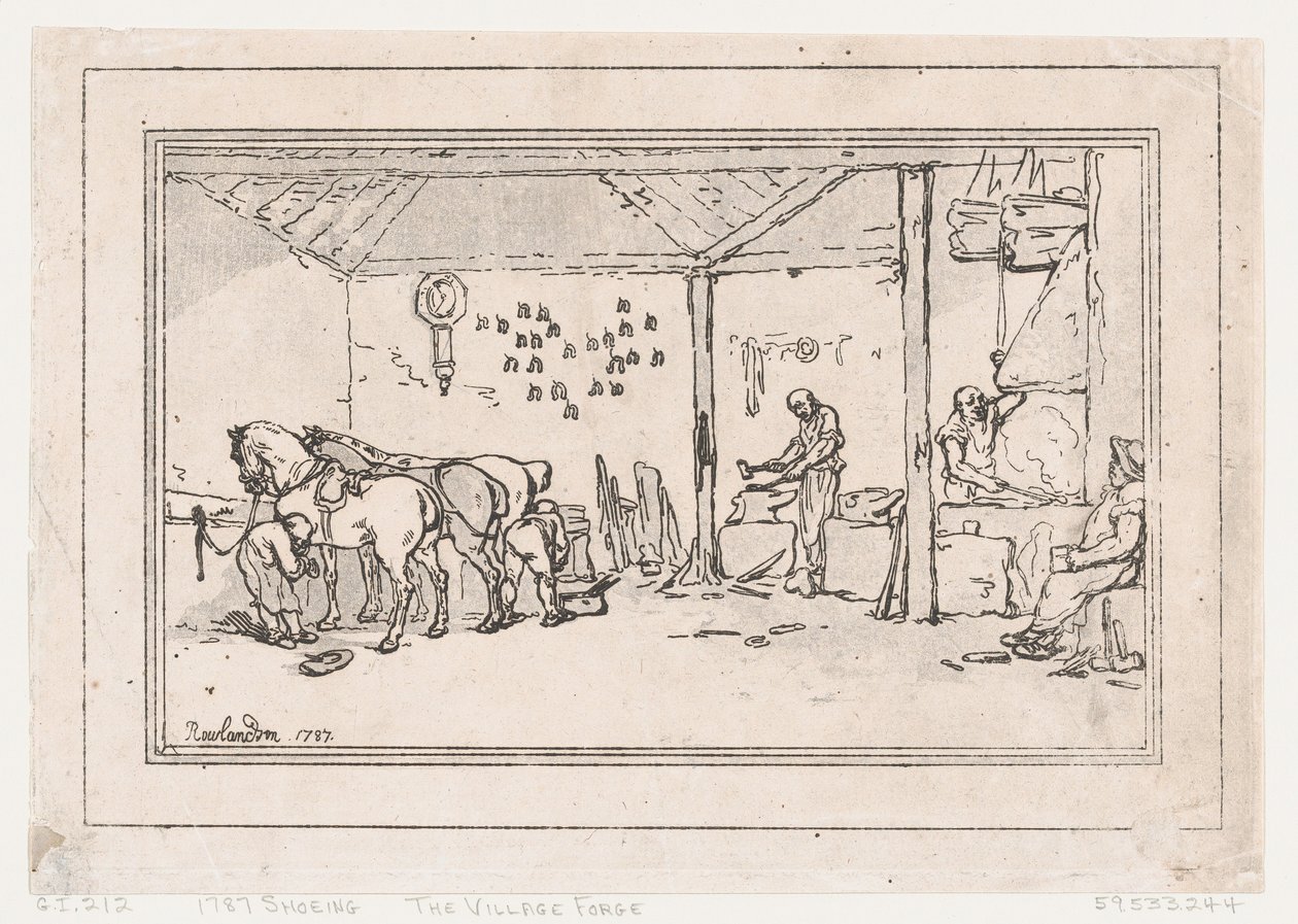 Calçado: The Village Forge A Farrier