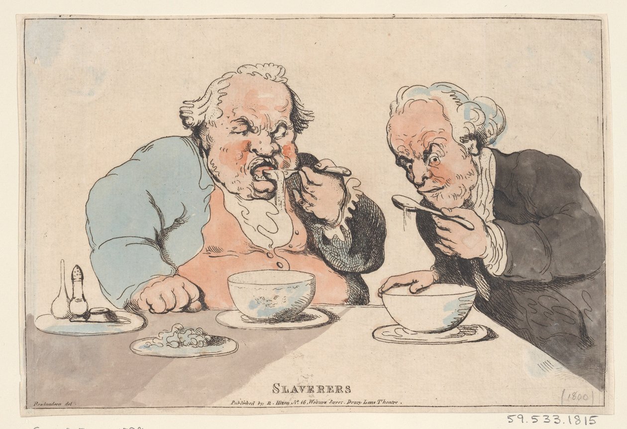 Escravistas, 1799-1800., 1799-1800. de Thomas Rowlandson