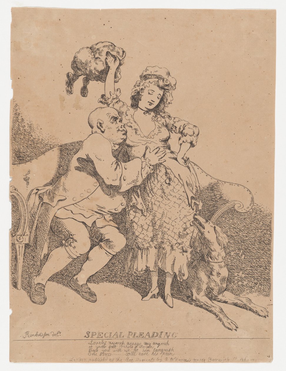 Petição Especial, [março de 1780]., [março de 1780]. de Thomas Rowlandson