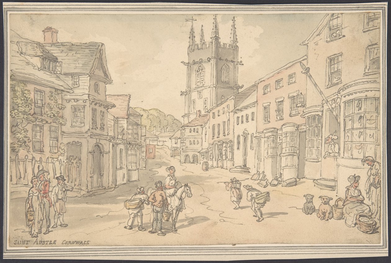 St. Austle, Cornualha de Thomas Rowlandson