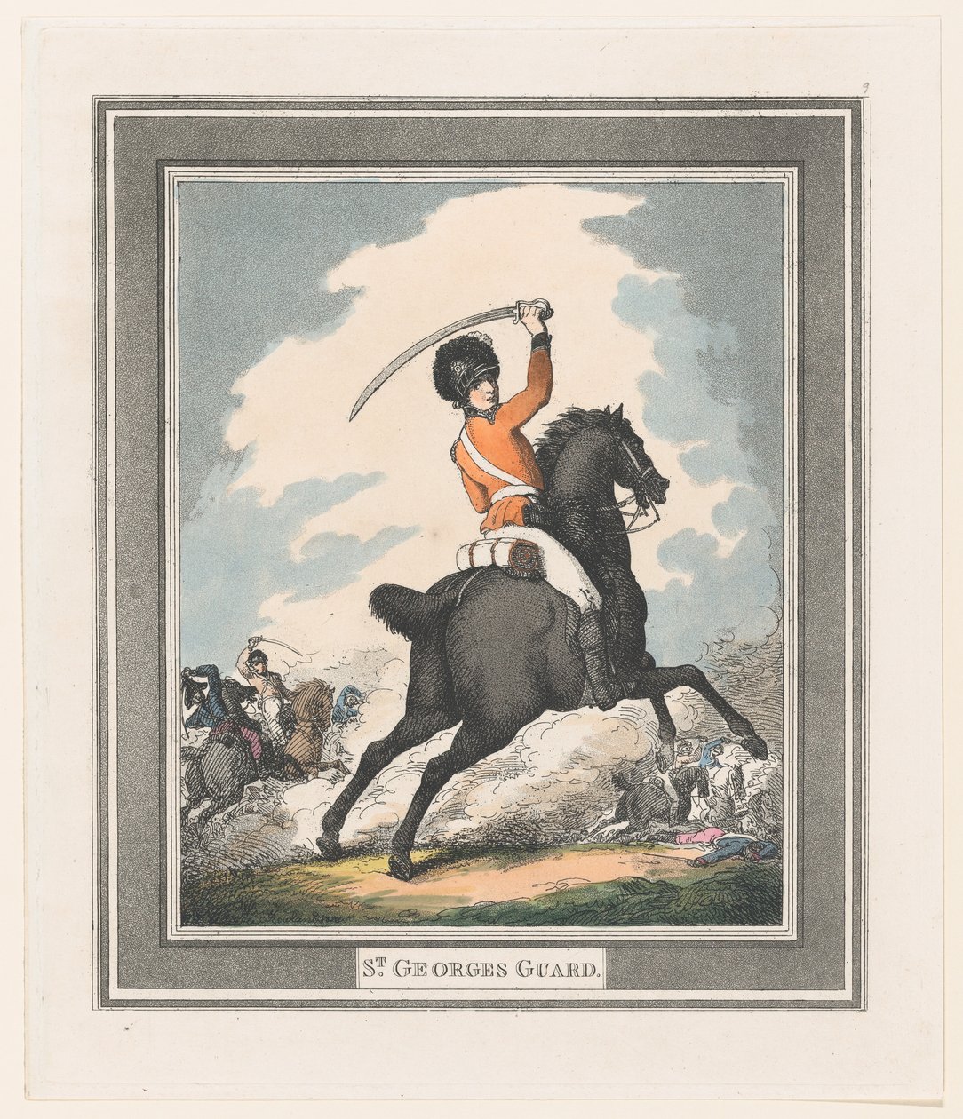 Guarda de São Jorge, 1798., 1798. de Thomas Rowlandson