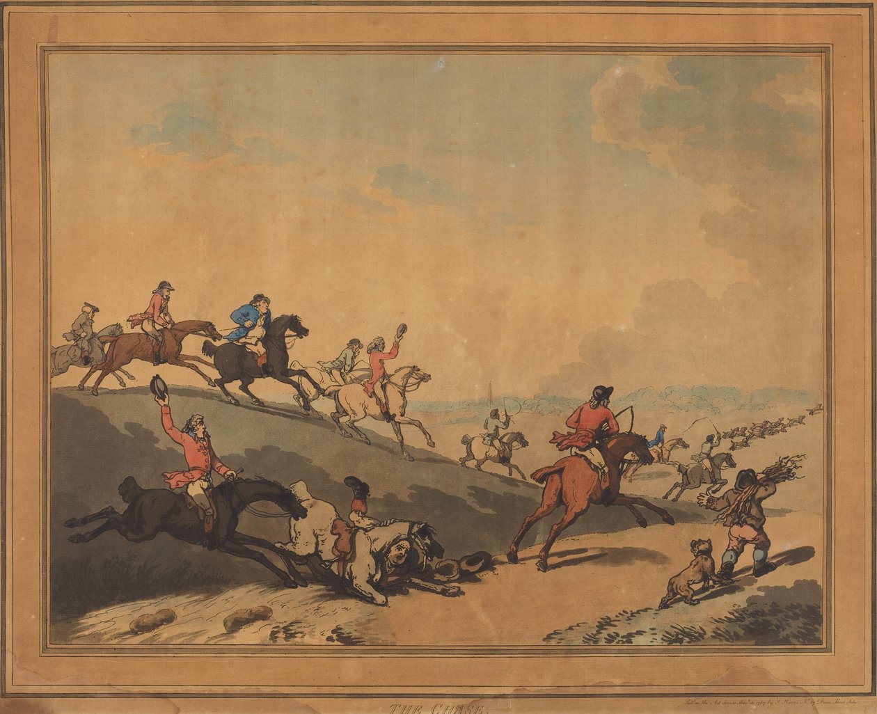 A Perseguição de Thomas Rowlandson