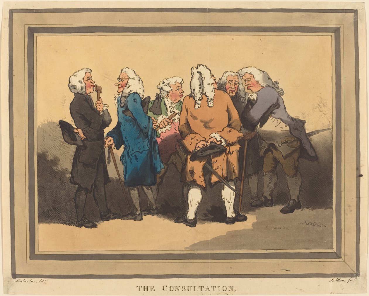 A Consulta de Thomas Rowlandson