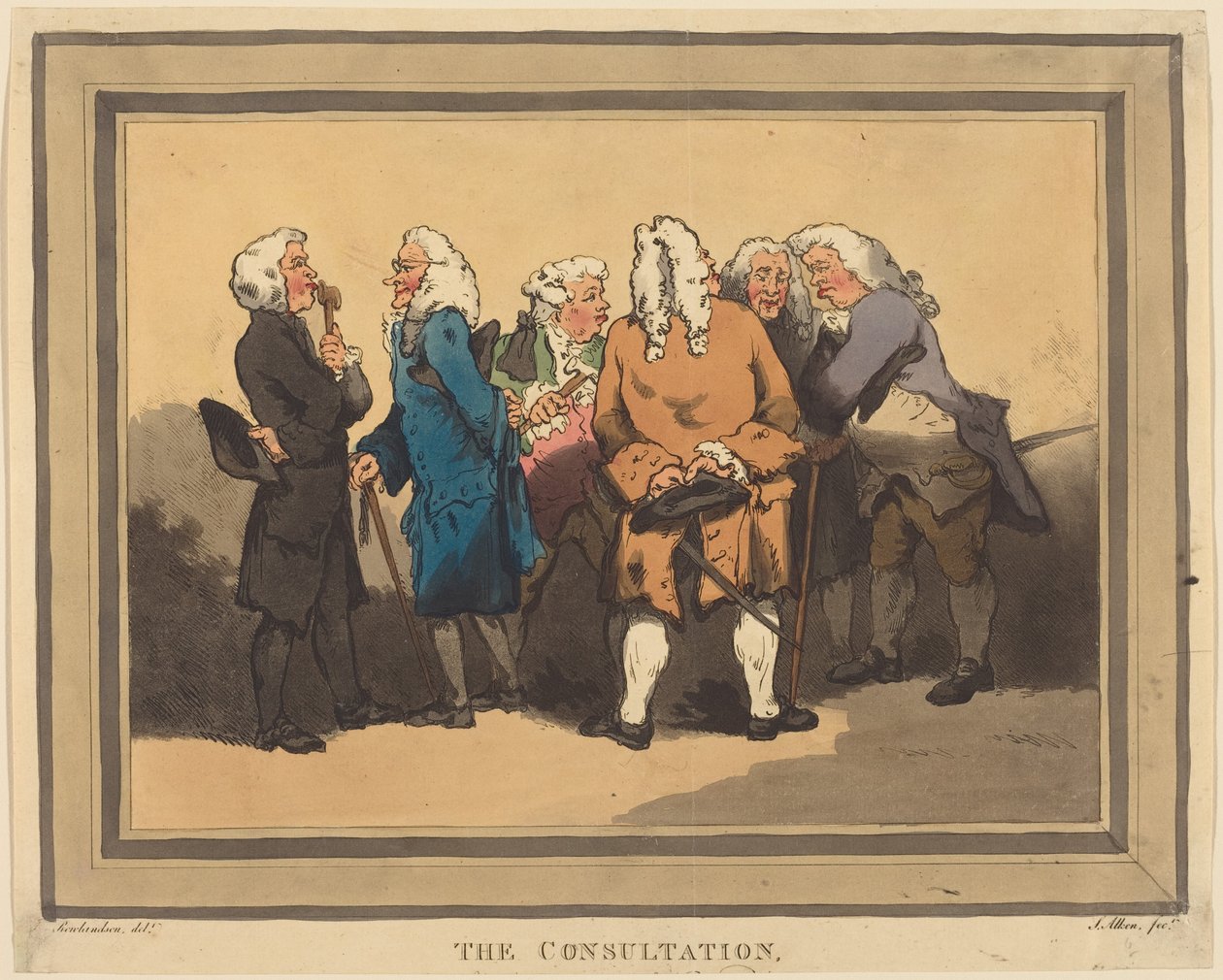 A consulta de Thomas Rowlandson