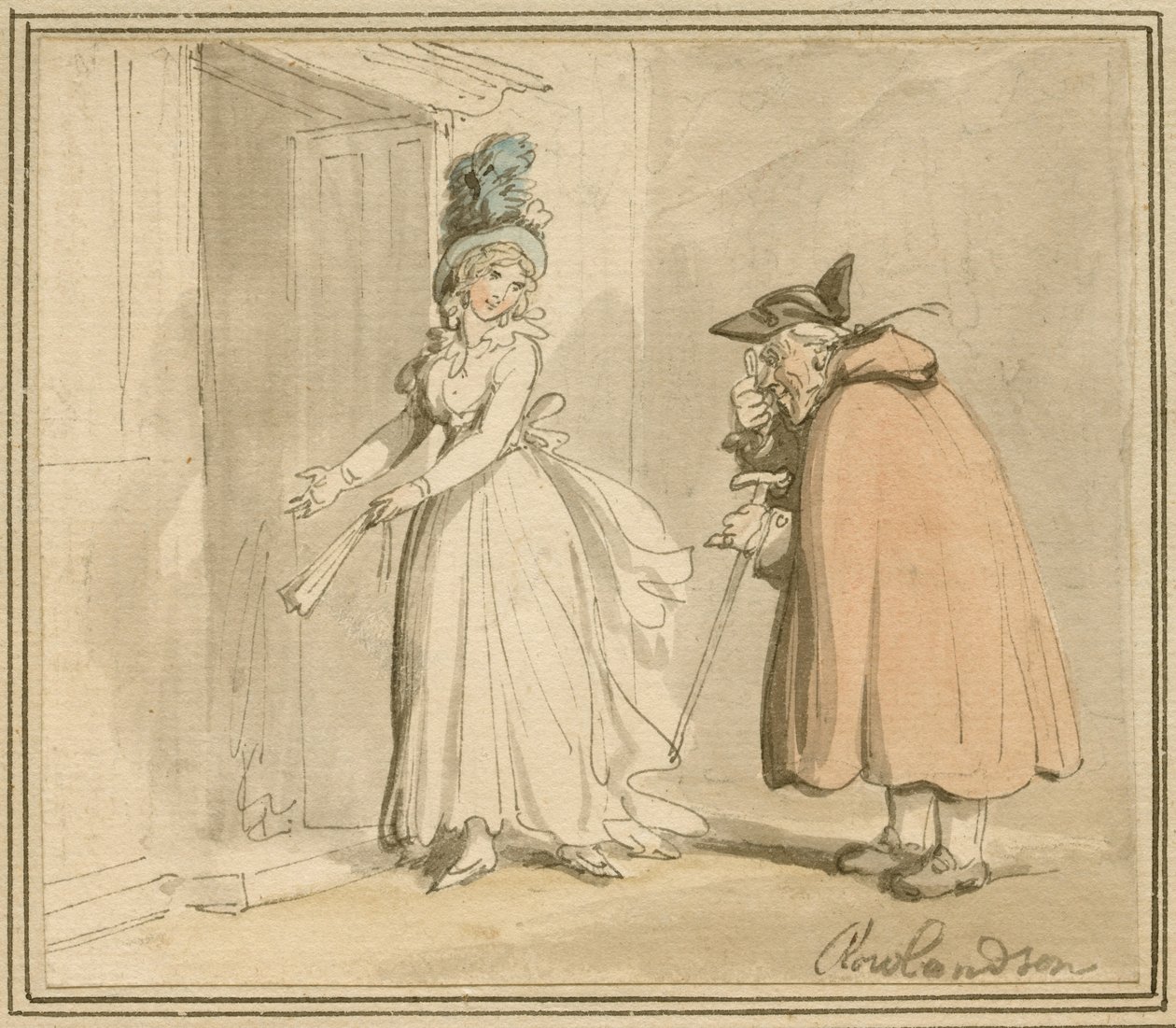 A cortesã de Thomas Rowlandson