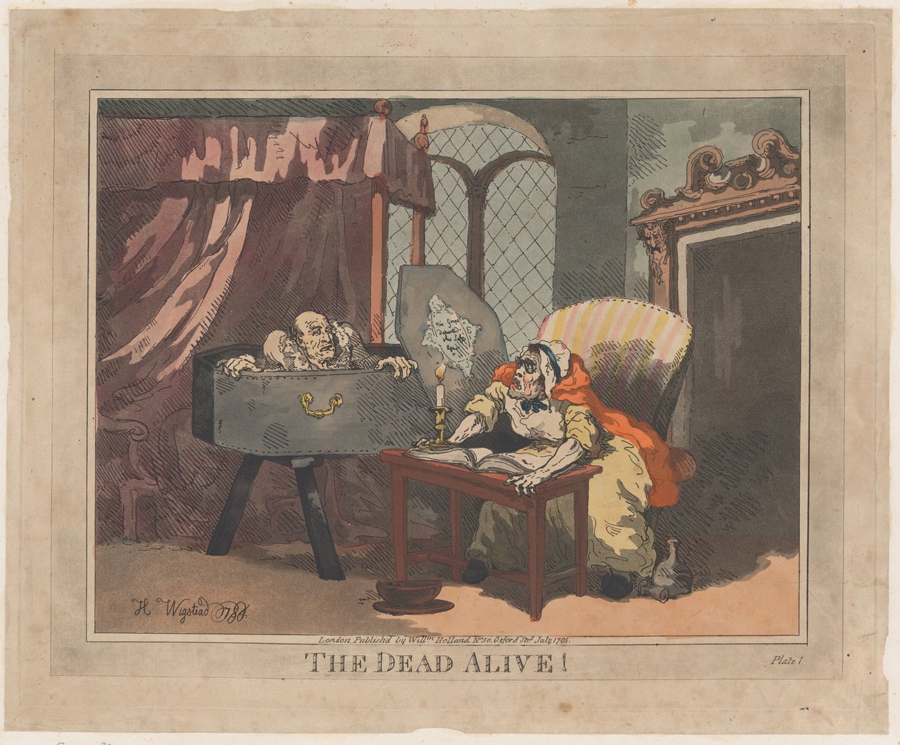 The Dead Alive!, julho de 1795., julho de 1795. de Thomas Rowlandson