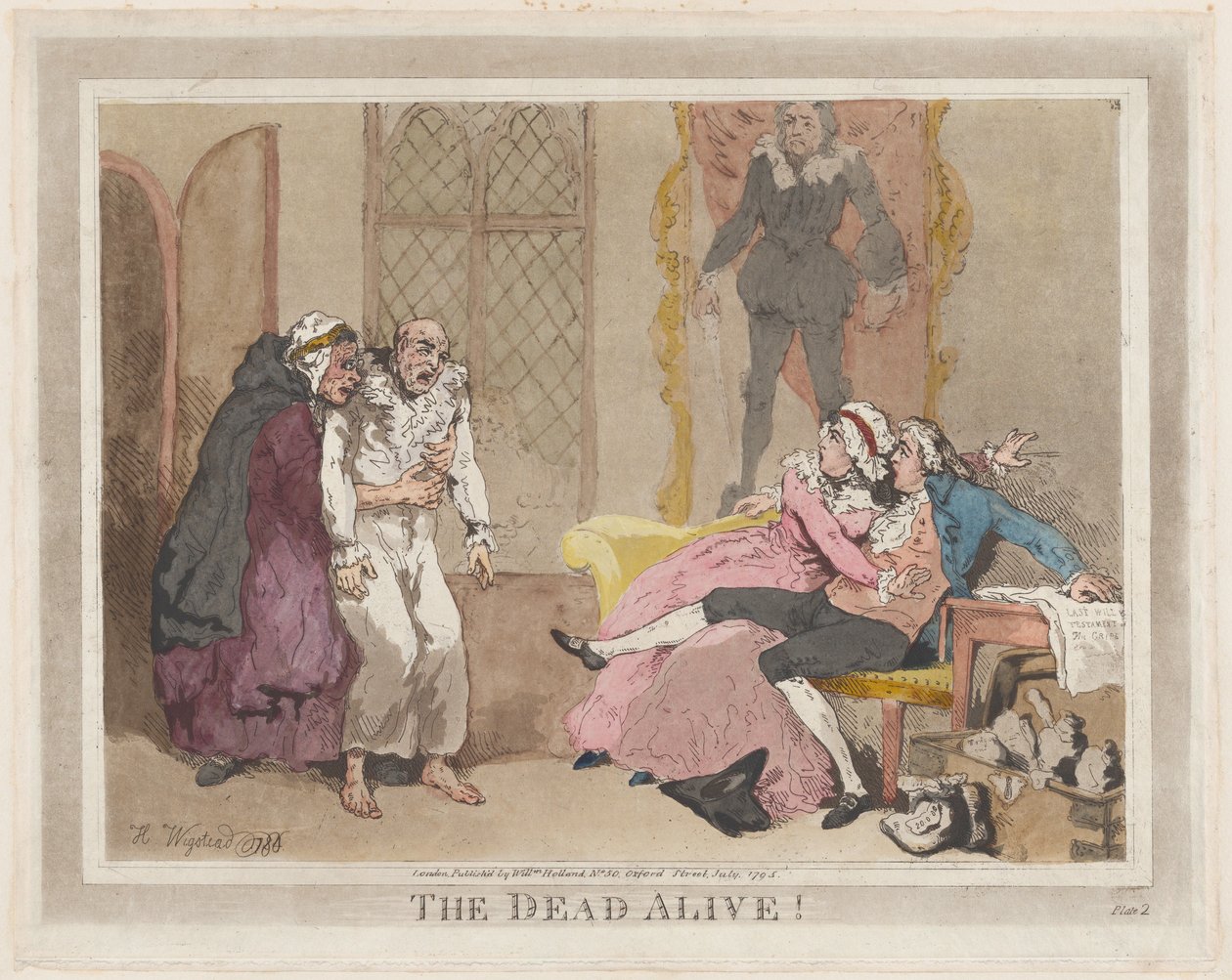 The Dead Alive!, julho de 1795., julho de 1795. de Thomas Rowlandson