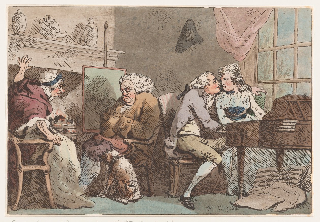 A Detecção, 15 de junho de 1796., 15 de junho de 1796. de Thomas Rowlandson