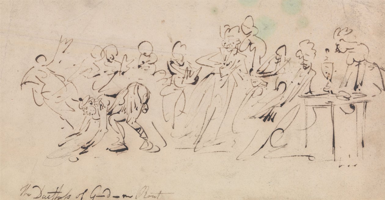 A Derrota da Duquesa de Gordon de Thomas Rowlandson