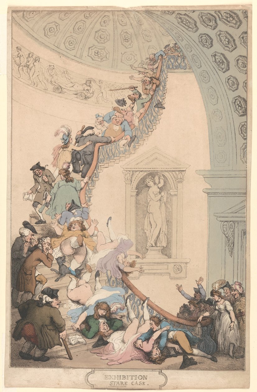 A exposição «Stare-Case» de Thomas Rowlandson