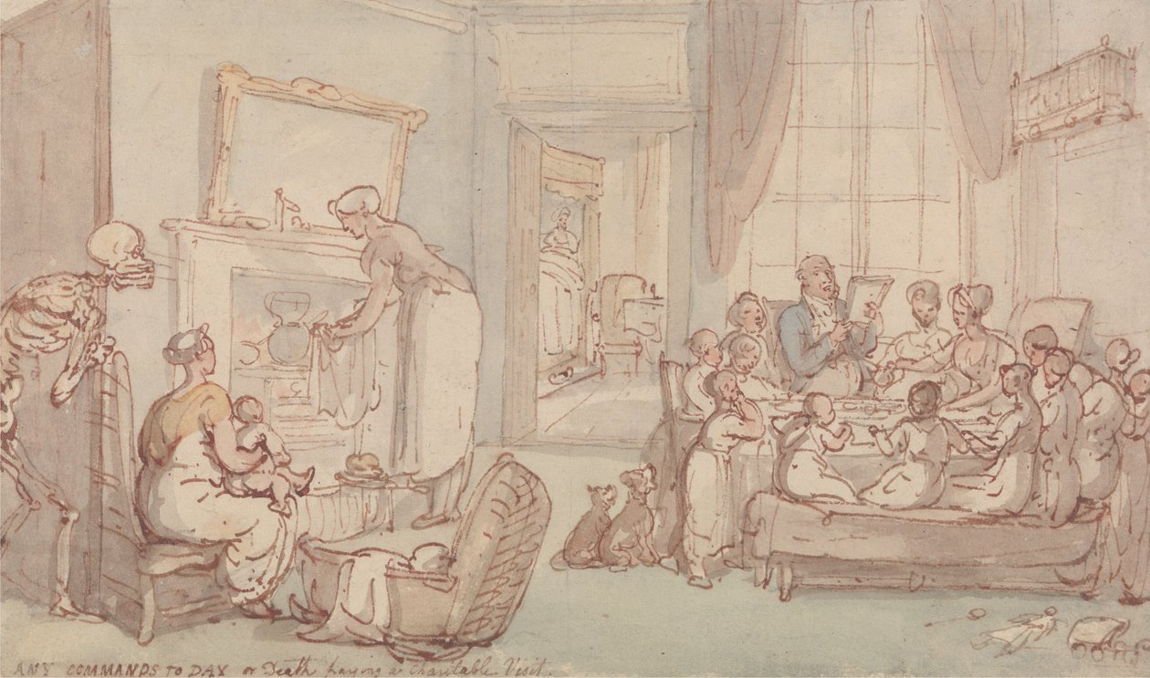 A Família das Crianças de Thomas Rowlandson