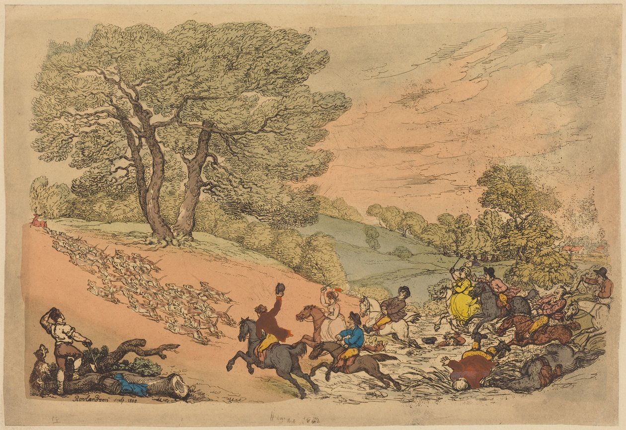 A Caçada de Thomas Rowlandson