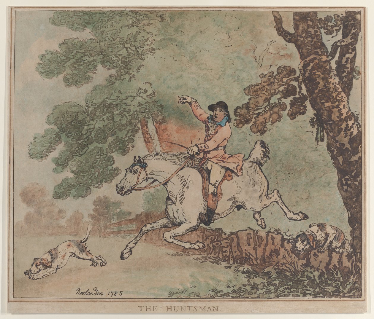 O Caçador de Thomas Rowlandson