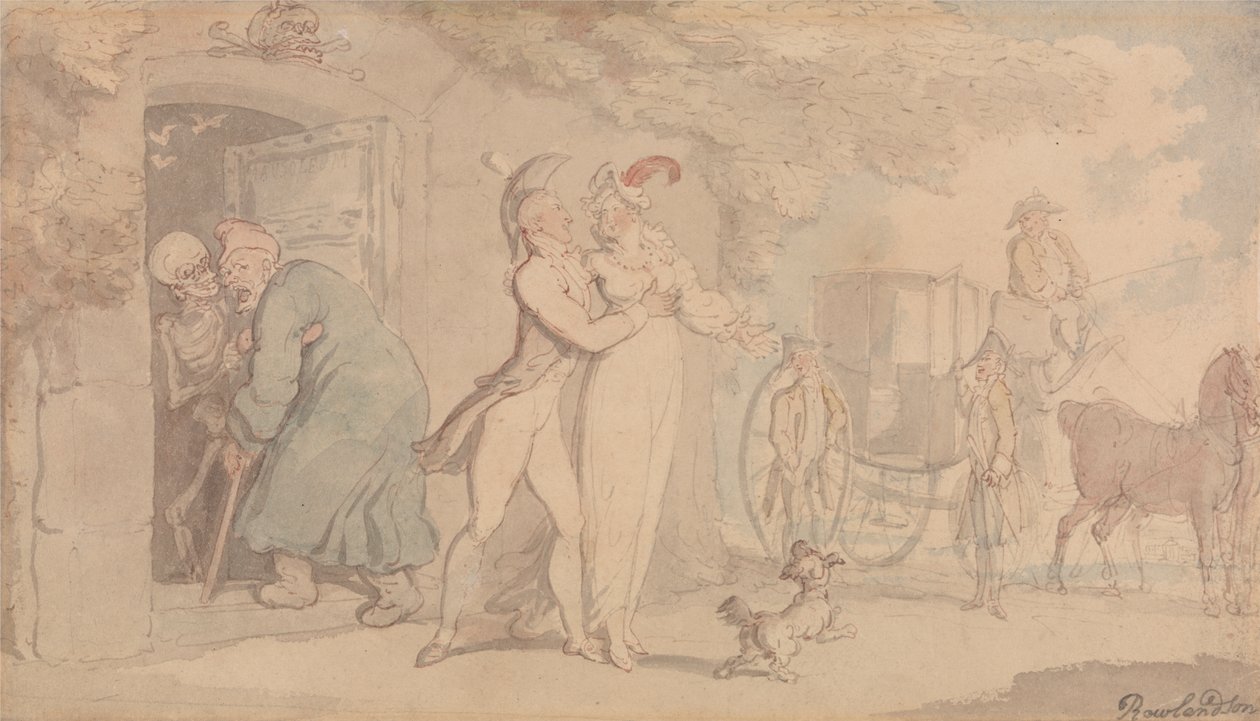 O Mausoléu de Thomas Rowlandson