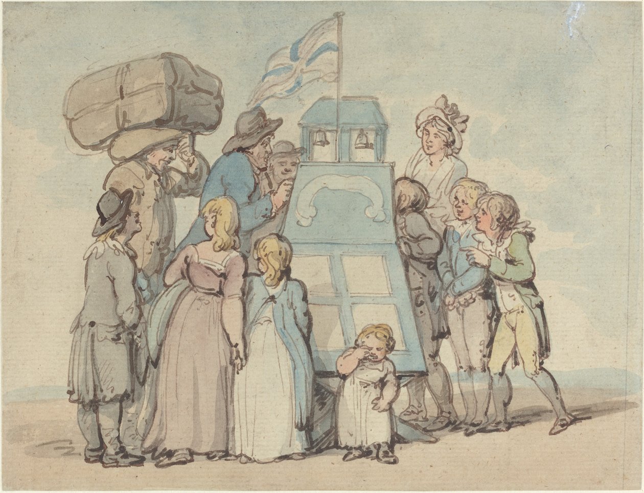 O Peep Show de Thomas Rowlandson