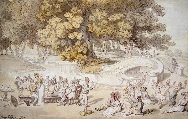 O Piquenique de Thomas Rowlandson