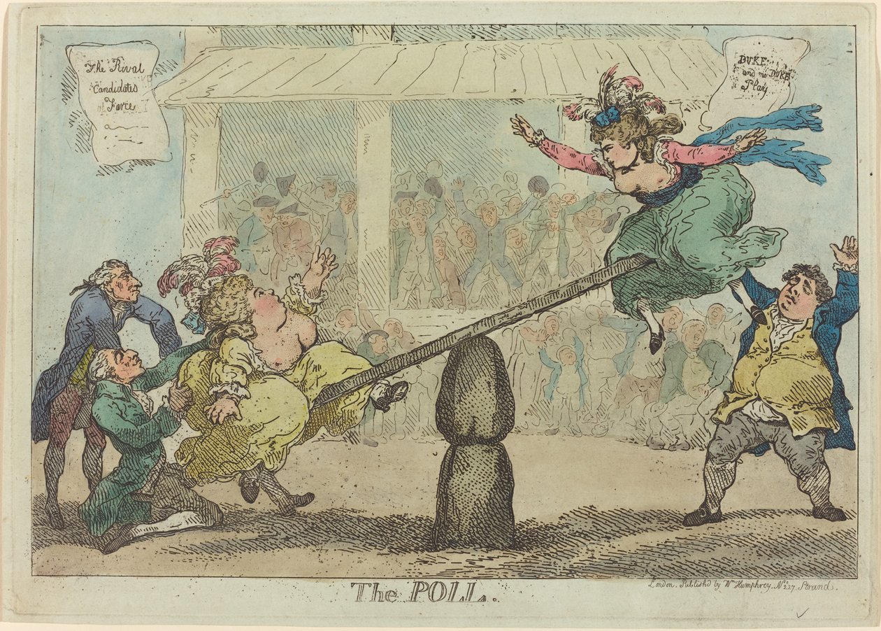 A enquete de Thomas Rowlandson