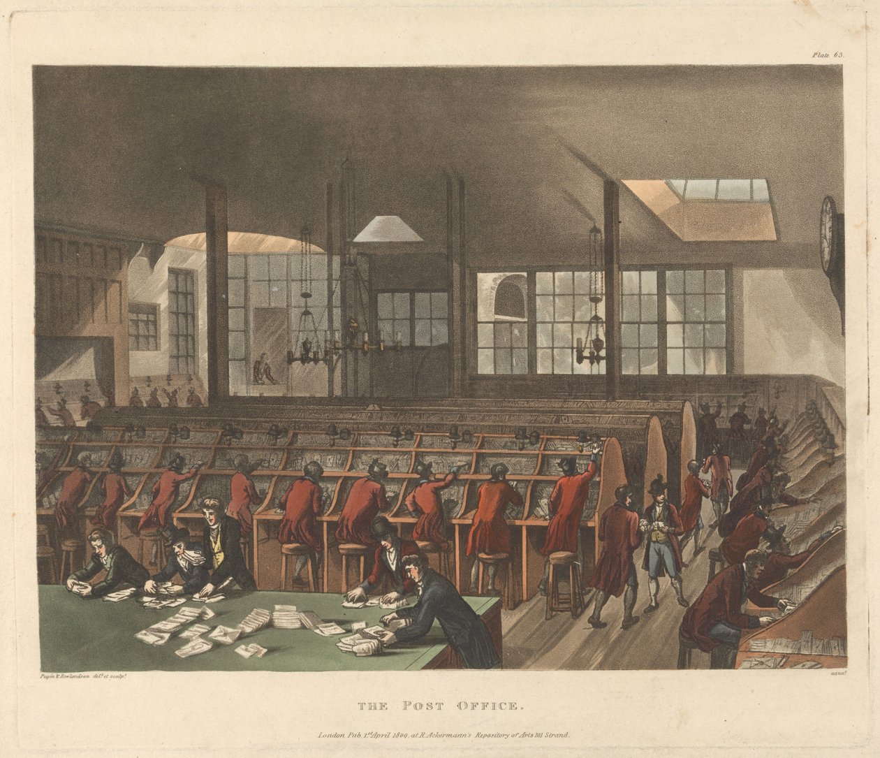 Os Correios de Thomas Rowlandson