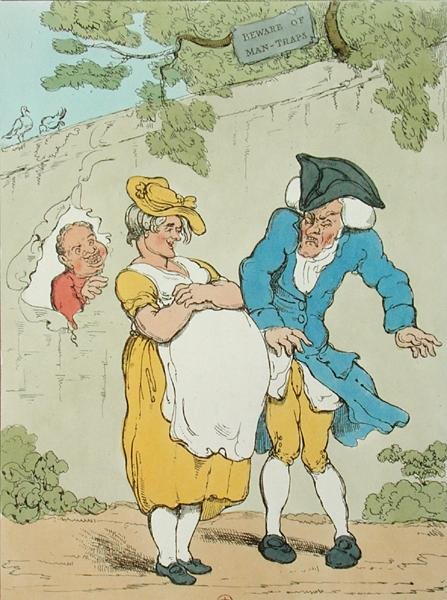 A Mulher Grávida de Thomas Rowlandson