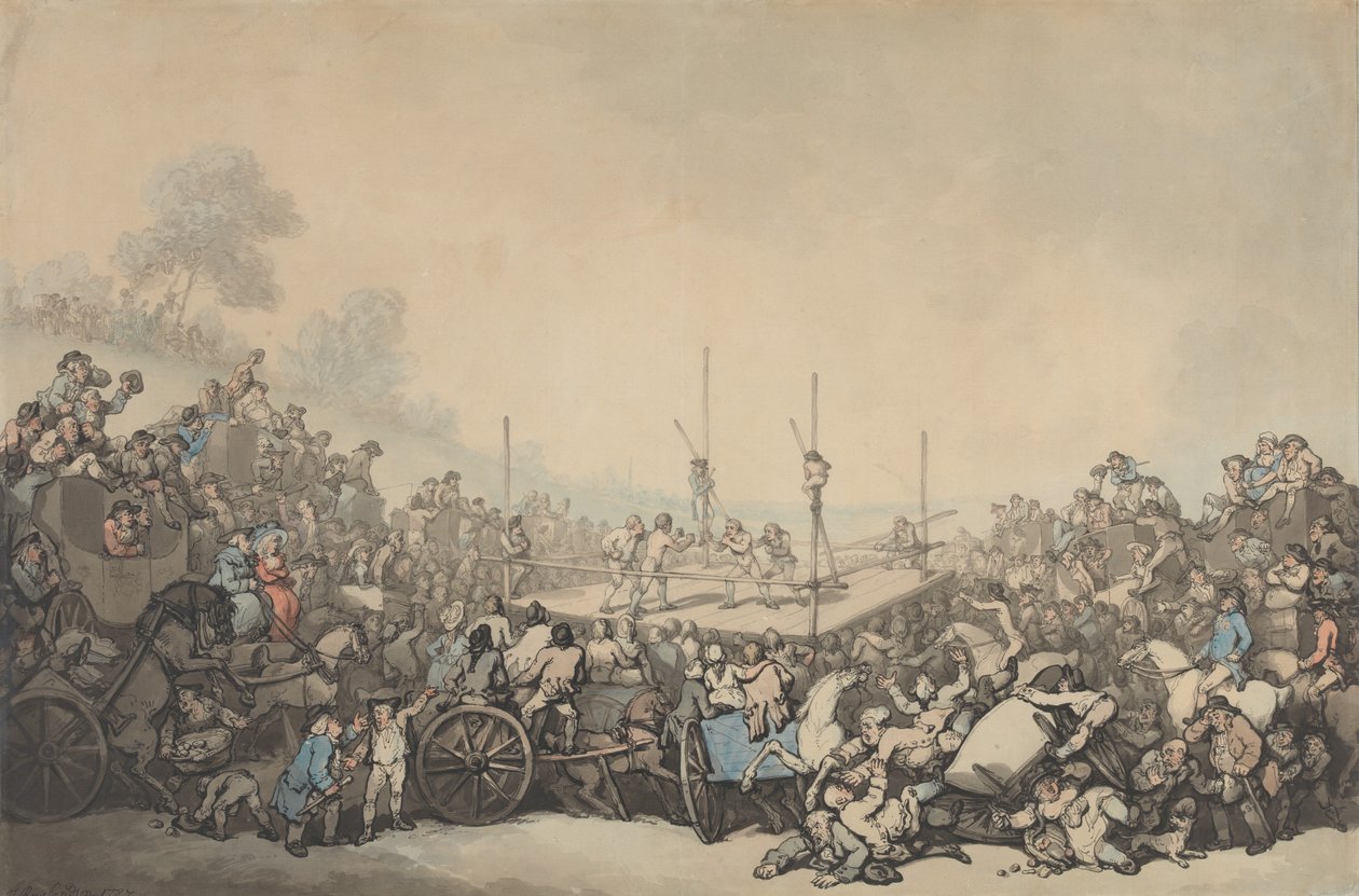O Combate pelo Prémio de Thomas Rowlandson