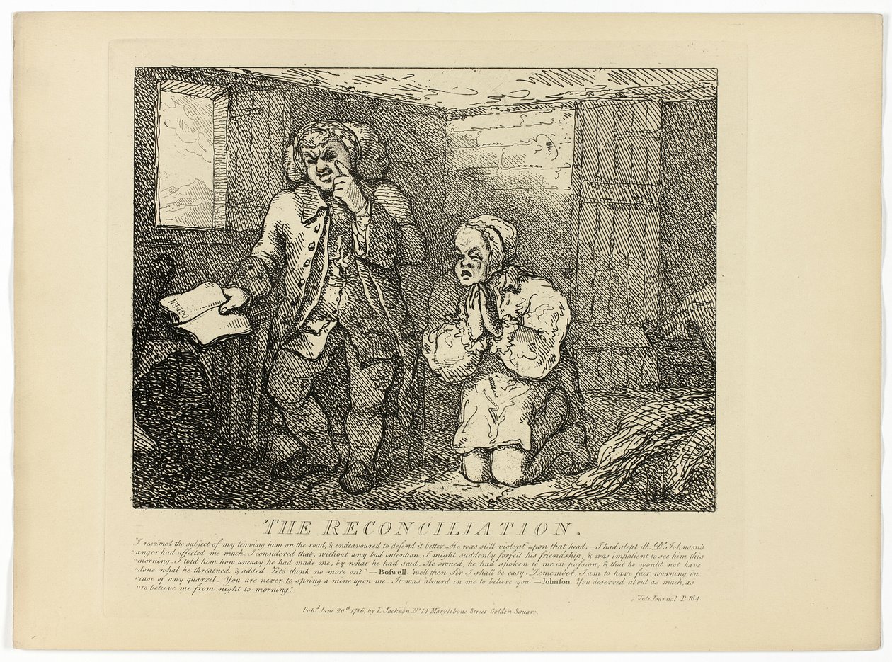 A Reconciliação, de Boswell