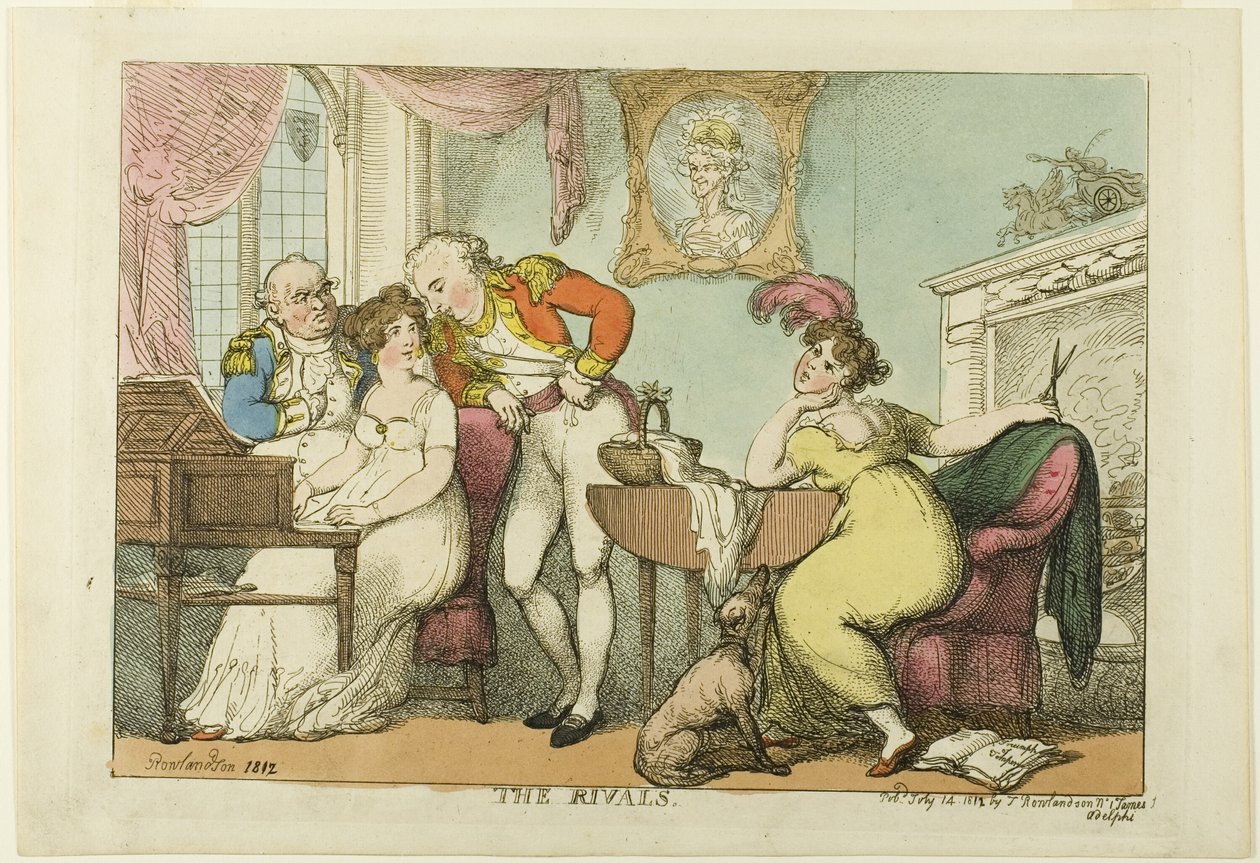 Os Rivais de Thomas Rowlandson
