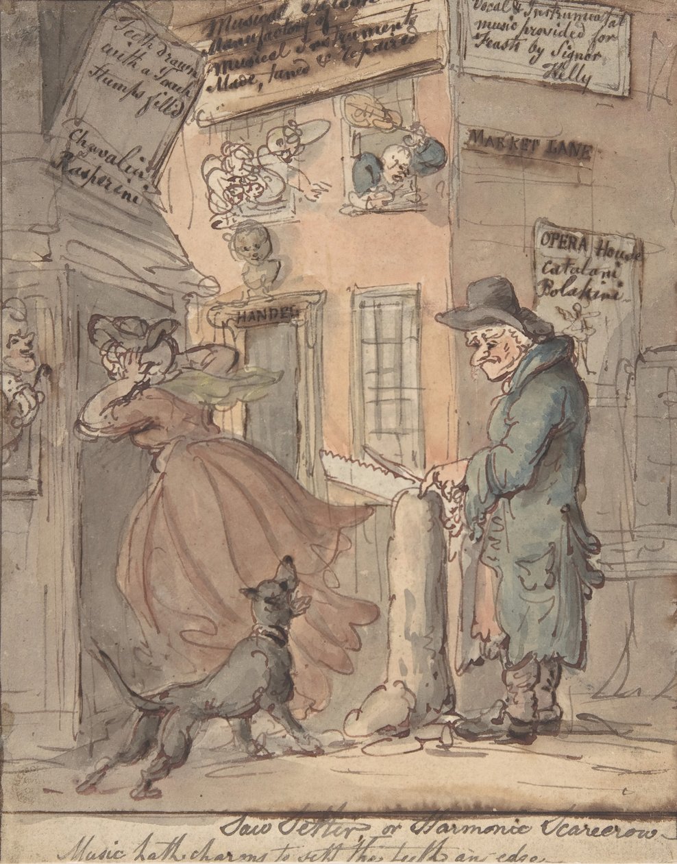 O Serrador, 1780-1827. de Thomas Rowlandson