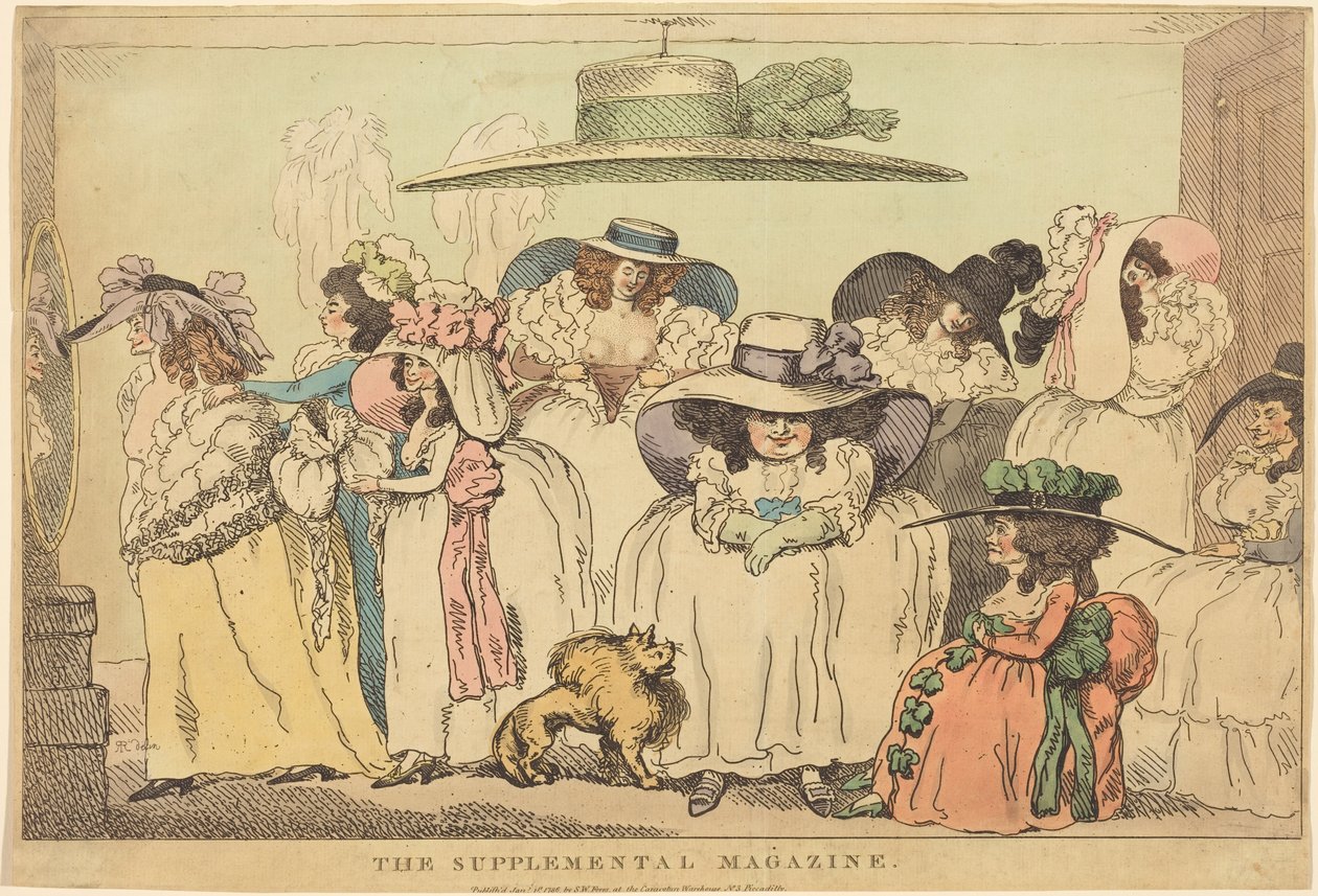 A Revista Suplementar de Thomas Rowlandson