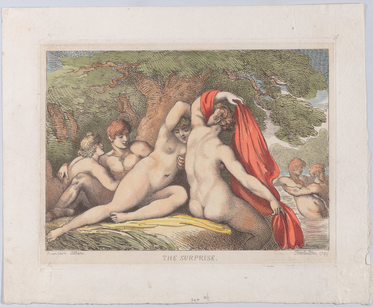 A surpresa, 1799., 1799. de Thomas Rowlandson