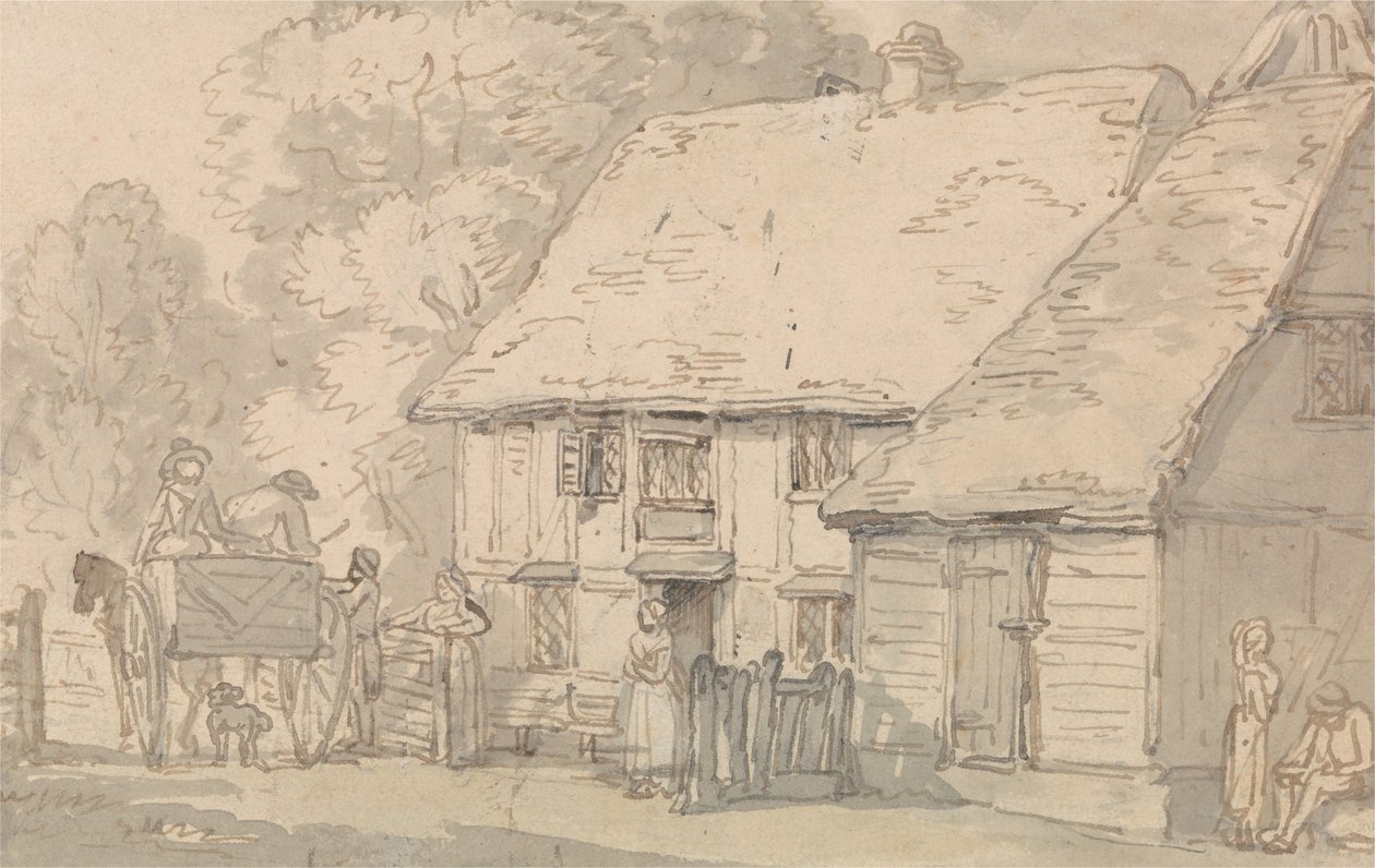 A Portagem de Thomas Rowlandson
