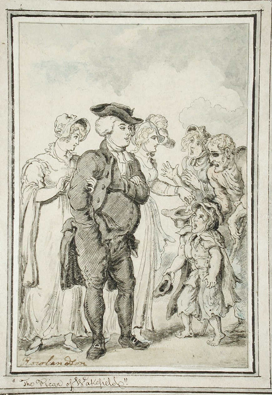 O Vigário de Wakefield de Thomas Rowlandson