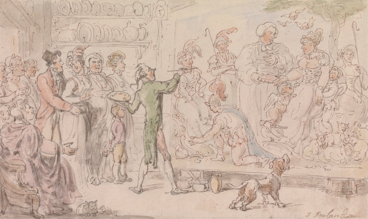 O Vigário de Wakefield: O retrato de família de Thomas Rowlandson