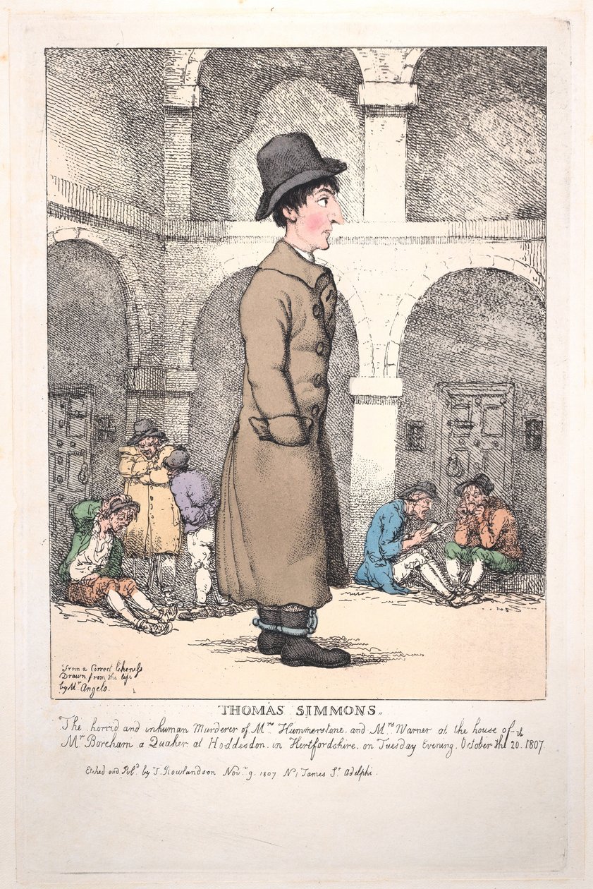 Thomas Simmons, 9 de novembro de 1807., 9 de novembro de 1807. de Thomas Rowlandson